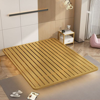 Kompaktes Bettgestell Modernes Schlafzimmerbett California King Bettgestell Plattformbett