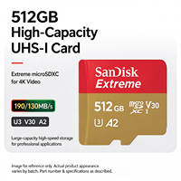 Untuk SDSQXAV-512G-GN6MN Kartu SD TF Baru Original 512GB SDXC UHS-I U3 V30 A2 190/130MB/s Grosir Massal