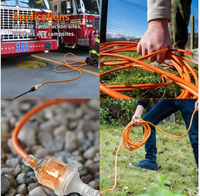 Câble d'extension flexible 25 m 15 A avec prise AU, robuste, pour extérieur, cordon d'alimentation australien, OEM ODM