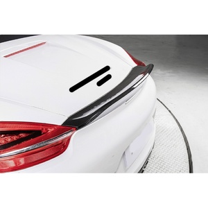 สปอยเลอร์หลังคาร์บอนแห้ง 981 Spyder สำหรับตกแต่งและอัพเกรดรถยนต์ Cayman ปี 2012-2015 - Product Image 6