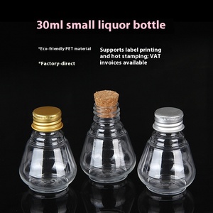 Lớn Bụng Hình Nón 30Ml Giọt Nước Hương Liệu Chai 20 Răng Không-Cháy Tinh Dầu Và Chai Rượu Vang Cho Nước Trái Cây Chai Nhựa - Product Image 3