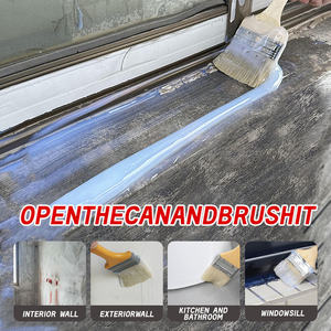 Azulejo pegamento impermeable transparente blanco alto al por mayor azulejo de pared de baño con revestimiento impermeable de grietas de bloqueo de ladrillo gratis - Product Image 3