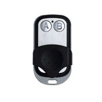 Télécommande universelle 433,92 MHz à code auto-apprentissage, piles AAA, portée 100 m, en métal, pour voiture/porte et maison