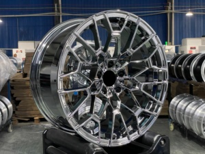 Llantas de Aleación LZT-102 Cromadas Plateadas de 20 Pulgadas 5x112 Ligeras 6061-T6 para 330i 430i 530i 740i M2 M3 M4 M5 M6 <span class=keywords><strong>M7</strong></span> X3 X5 X6 X7 - Product Image 3
