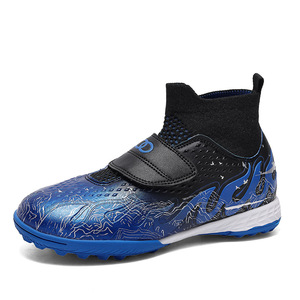 Nuevas zapatillas de fútbol transpirables y cómodas para niños y niñas, con tacos, para partidos en césped. - Product Image 4