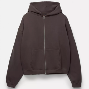 <span class=keywords><strong>Felpa</strong></span> <span class=keywords><strong>con</strong></span> cappuccio <span class=keywords><strong>marrone</strong></span> scuro Premium campione veloce <span class=keywords><strong>felpa</strong></span> <span class=keywords><strong>con</strong></span> cappuccio in cotone comode felpe in bianco per stile autunno modello solido - Product Image 4