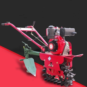 Microcultivadora Agrícola de Cadena Tipo Diesel, Máquina Pequeña para Arar y Labrar la Tierra - Product Image 4