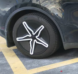 Tapacubos de Rueda Estilo Patrick Star para Model Y/3, 18 y 19 Pulgadas, Nuevo Estilo, para Kit de Carrocería Tesla - Product Image 4