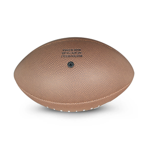 <span class=keywords><strong>Ballon</strong></span> de <span class=keywords><strong>football</strong></span> américain en cuir personnalisé avec logo imprimé, <span class=keywords><strong>taille</strong></span> 9, prix d'usine - Product Image 3