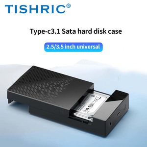 Caja de disco duro externo TISHRIC, carcasa HDD USB3.0 tipo C, disco duro de 3,5 pulgadas, carcasa externa para juegos, PC, portátil, TV, PS5, <span class=keywords><strong>PS4</strong></span> - Product Image 3