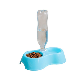 Alimentador de animais barato de plástico, atacado, animal de estimação dupla, alimentador, cão, tigela - Product Image 2