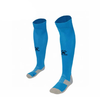 Chaussettes de football montantes antidérapantes en coton respirant pour le sport