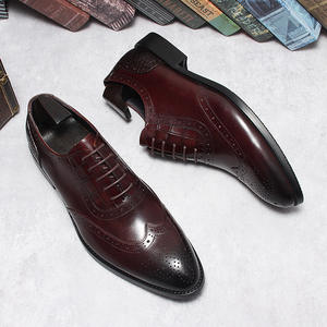 Chaussures de bureau en cuir pour hommes, chaussures de course, chaussures décontractées à lacets confortables et respirantes, chaussures de marche - Product Image 4