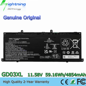 HP Envy X360 2-in-1 14-FC 14-FA N66000-B71용 새 정품 GD03XL OEM 오리지널 노트북 배터리 - Product Image 1