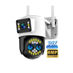 <span class=keywords><strong>Camera</strong></span> an ninh wifi Zoom 8MP 10x ngoài trời, 3 ống kính 2 màn hình âm thanh hai chiều, <span class=keywords><strong>Camera</strong></span> <span class=keywords><strong>IP</strong></span> an ninh không dây phát hiện chuyển động - Product Image 2