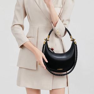 Bolsos de Hombro y Bandolera de Cuero PU de Lujo con Diseño de Media Luna Personalizado para Mujer - Product Image 4