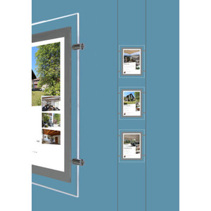 Écran vitrine LED DELIGHT® - 3 x DIN A4 - Product Image 1