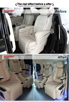 Asiento Eléctrico Personalizable Directo de Fábrica con Masaje, Ventilación, Calefacción y Reposapiés para Mejora del Interior de MPV/Furgoneta