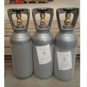 Bouteille de gaz en acier sans soudure WQ 8L 10L 40L pour l'oxygène, le CO2, l'argon, utilisable dans les machines à soda et à bière - Product Image 2