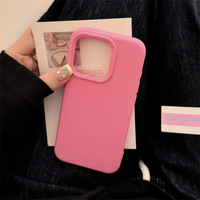 Coque de téléphone portable simple INS pour iPhone 16 Plus 15 Pro Max 14 13 12 11, coque de téléphone en silicone, coque arrière antichoc, coque de protection