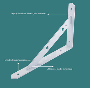 Heavy Duty Kệ <span class=keywords><strong>Bracket</strong></span> Sơn Tĩnh Điện Tường Rack Wall <span class=keywords><strong>Mount</strong></span> <span class=keywords><strong>Bracket</strong></span> - Product Image 5