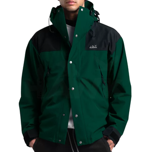 Chaqueta de invierno de talla grande totalmente personalizada para hombre, Jersey impermeable, parte superior con cremallera, Material de piel de oveja transpirable, tarifas al por mayor - Product Image 3