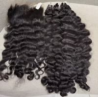 Cheveux naturels non traités, lots de cheveux bouclés birmans bruts, cheveux indiens bruts bouclés, extensions de cheveux bruts, cheveux bruts cambodgiens, cheveux bruts vietnamiens