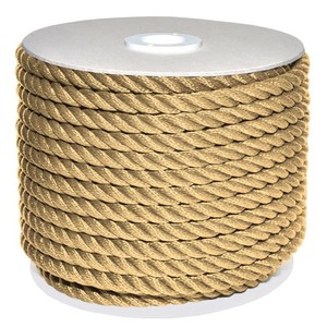 Corda da 26mm Beige poliestere lucido che affonda con carico di rottura 10,500kg - Product Image 1