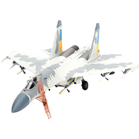 Modèle de chasseur Su-27 de l'armée de l'air ukrainienne, 1/72, SU-27 Sideguard, opérations spéciales Russie-Ukraine