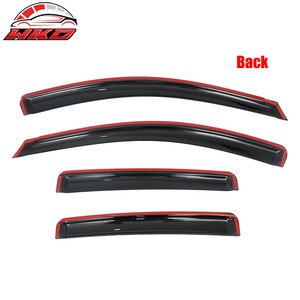 Viseras para Ventanas de Nissan Sentra 20-25, 4 Piezas, Acrílico Ahumado, Deflectores Laterales de Lluvia - Product Image 5