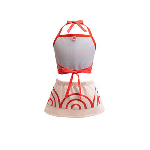 Abito da principessa per bambine <span class=keywords><strong>serie</strong></span> Moana, nuovo modello primavera/estate 2026, gonna con bretelle per Halloween - Vendita all'ingrosso BX - Product Image 3