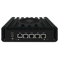 G31 AMD Ryzen Embedded R2314 Quatre ports 2.5GbE I226V Pare-feu industriel Edge IoT Gateway Mini PC
