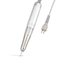 Ponceuse à ongles portable KUPA KP55 KP60 KP5000 UP-200 30000RPM avec moteur sans balais en acier inoxydable, forme stylo, 3.2mm, pour manucure