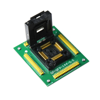 100% nuevo enchufe de programación de prueba Original GP-QFP-144-0.5 paso LQFP144 0,5 MM rendimiento eléctrico no poroso