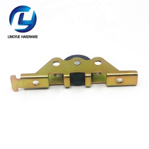 U V Ranura Nylon Polea Ventana Rodillo Carcasa De Hierro Ventana Deslizante Armario Tándem Rodillo Rouleau De Fenetre Coulissante - Product Image 5