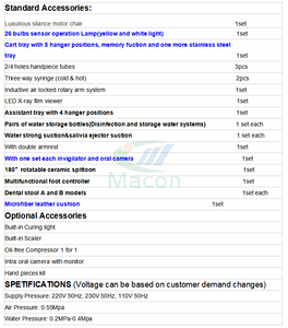 MC19 Unit Kursi Gigi Integral Tipe Implan Multifungsi dengan Monitor dan Kamera <span class=keywords><strong>Intra</strong></span> <span class=keywords><strong>Oral</strong></span> - Product Image 6