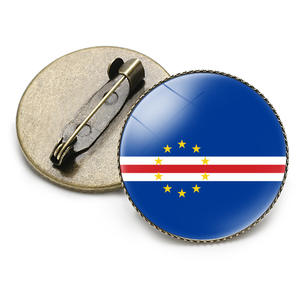 Broches Unisex con Bandera de Países Africanos, Chapados en Aleación, Material Mixto, Insignias Decorativas Vintage, Venta Directa de Fábrica al por Mayor - Product Image 2