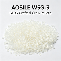 AOSILE W5G-3 Modificateur d'impact pour polyester, durcissement à basse température, surmoulage TPE-Nylon et promotion de l'adhérence
