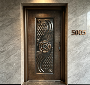 La Puerta Principal Tiene Ventanas Laterales y Es una Puerta de Seguridad de Acero. Se Suministra Directamente por la Fábrica. - Product Image 4