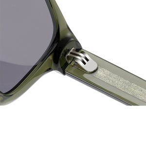 Gafas de Sol Unisex con Protección Anti-luz Azul, Ligeras, Montura Completa de Acetato, Color Negro con Detalles Azul Grisáceo, Venta al Por Mayor, Material TR90, Personalizables - Product Image 2