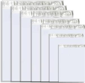 Huamaohengchun 1000 Unidades de Sobres de Burbuja Blancos y Plateados de 9x12 Pulgadas, Bolsas de Envío Impermeables con Sellado Adhesivo Fuerte - Product Image 6