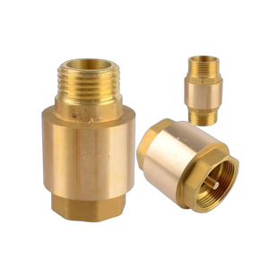 1/2-2inch Nam Brass In-Line mùa xuân nạp dọc kiểm tra van cho đồng hồ đo nước vòi - Product Image 1