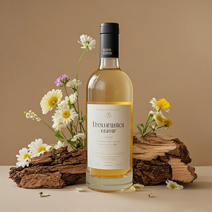 Color blanco y negro 375ml 500ml 750ml Botella de vidrio de aceite de oliva Licor vacío Vino <span class=keywords><strong>Whisky</strong></span> Tequila Gin Vodka Botella de vidrio - Product Image 2