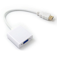 Cable de conversión de alta definición para HDMI a VGA con adaptador de audio Varios escenarios Adaptadores de categoría de producto adecuados