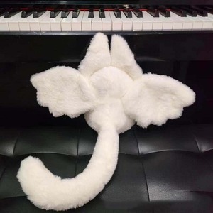 Conejo de Peluche de Algodón, Juguete de Conejo Volador Transformable, Muñeco de Conejo Blanco Grande, Regalo Promocional Ligero y Pequeño - Product Image 4