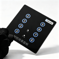 Panneau de contrôle intelligent OEM personnalisé pour la maison, avec fonction de scénario, interrupteur tactile Bluetooth, étanche, durable, imprimé sur écran adhésif PC