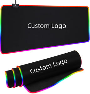 Tapis de souris de jeu RGB 3mm d'épaisseur Tapis de bureau carré en caoutchouc pour sublimation par transfert de chaleur <span class=keywords><strong>PC</strong></span> - Product Image 2