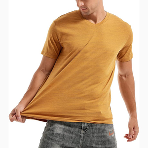 เสื้อยืดแขนสั้นของผู้ชายผ้าคอตตอน100% ระบายอากาศได้ดีแห้งเร็วขนาดใหญ่พิเศษ - Product Image 1