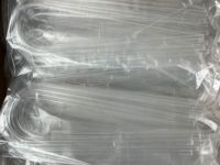 Treillis pour plantes en acrylique transparent de 12 pouces de hauteur pour les plantes grimpantes Hoya et les plantes d'intérieur