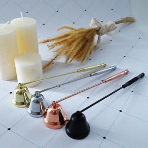 Extintor de velas de acero inoxidable de 4 colores con mango largo - Product Image 2